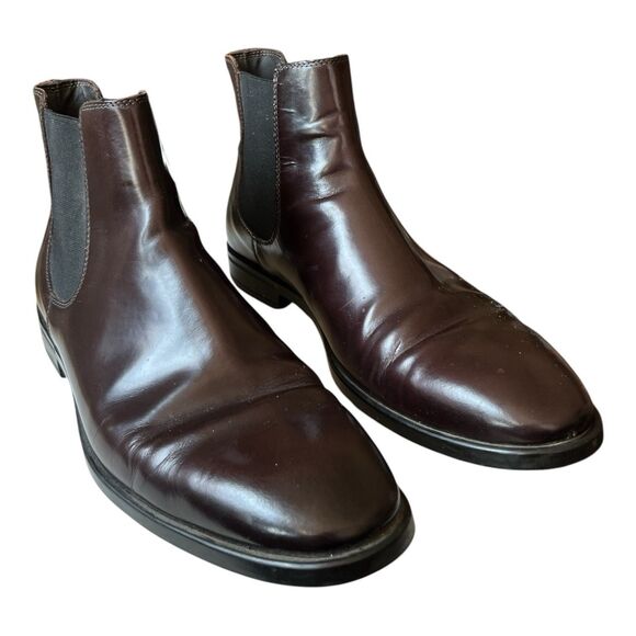 To Boot New York Adam Derrick Leather Erickson Chelsea Boots Mens Italy Size 8.5 main image 6